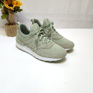 New Balance 574 WS574SND Sneakers Women's 10 Suede Mesh Upper Fresh Foam Midsole